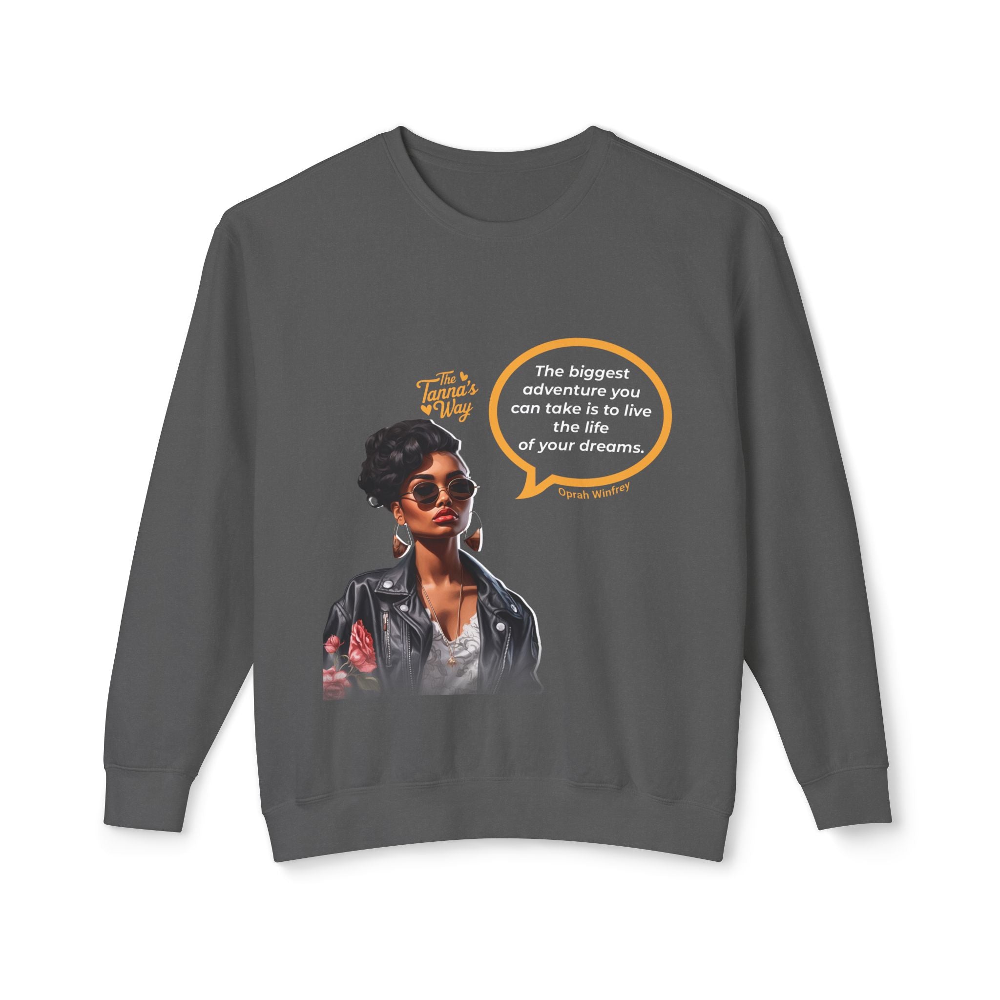 Oprah Winfrey | Unisex Lightweight Crewneck Sweatshirt